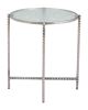 Vetro Side Table Silver