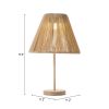 Lumika Solar Table Lamp Beige
