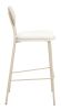 Zeal Barstool (Set of 4) Light Gray & Beige
