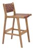 Feder Barstool (Set of 2) Brown
