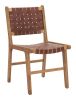 Feder Dining Chair (Set of 2) Brown