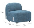 Cleo Middle Chair Blue