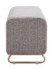 Pender Bench Stone Gray