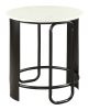 Obel Side Table White & Black