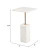 Naht Side Table White