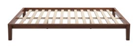 Luum Queen Platform Bed Frame Walnut