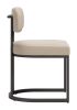 Velar Dining Chair (Set of 2) Beige & Gray