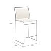 Verbena Counter Stool (Set of 2) Cream