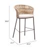 Freycinet Barstool (Set of 2) Natural