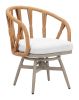 Safal Swivel Dining Chair Multicolor