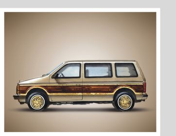 Wall Art Dodge Caravan