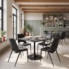 Desi Armless Dining Chair (Set of 2) Black