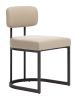 Velar Dining Chair (Set of 2) Beige & Gray
