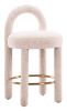 Curco Counter Stool (Set of 2) Beige