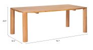 Eazy Dining Table Natural