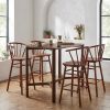 Stenger Barstool (Set of 2) Walnut