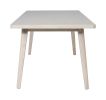 Roms Dining Table Whitewashed