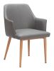 Wisom Dining Chair (Set of 2) Gray
