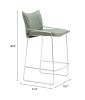 Pola Counter Stool Green