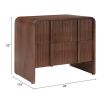 Calipso Nightstand Walnut