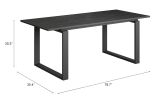 Sundar Dining Table Black