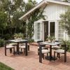 Tiana Dining Chair Black & Beige