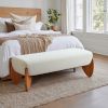 Charm Bench Ivory