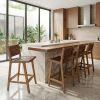 Feder Counter Stool (Set of 2) Brown