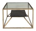 Ranol Coffee Table Brass