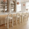 Curco Counter Stool (Set of 2) Beige