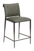 Freesia Counter Stool (Set of 2) Olive Green
