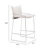 Pola Counter Stool White
