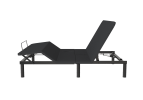 Adjustable bed frame,Twin Size Bed Frame,Black,Easy Assembly
