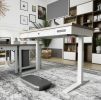 Electric Standing Desk,One-Piece Standing Desk,Seamless Desktop Electric Height Adjustable for Home Office, Study Rooms & Multi-Device Workstations