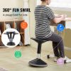 Wobble Chair, Height-Adjustable (15.7-21.7") Active Chair, Flexible Seating Wobble Stool Made of PVC+ABS Improves Focus & Posture, Ideal for Schools