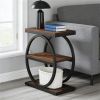 Three tiered coffee table, side table, End Tables, space saving, multifunctional design