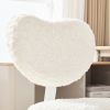 Artificial rabbit hair Meditation Chair Plus, Cross Legged Chair with Wheels, ADHD Chair