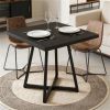 Wooden living room dining table, modern square dining table, kitchen dining table, classic design