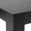 Rectangle Dining Table, 63 inch Length Large Wood Tables for 4-6 Person, Modern Dinner Furniture, Conference Desk Supporting for 330LBS