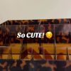 Leopard Print Makeup Organizer