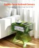 VEVOR Acrylic Nightstand Side Table, Modern Clear Bedside Table with Storage Shelf, Transparent Small End Desk for Living Room, Bedroom, Home Decor