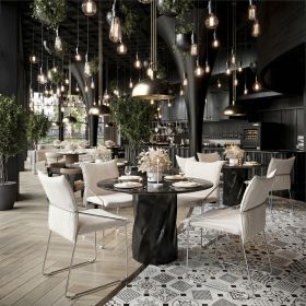 Pola Dining Chair (Set of 2) White