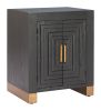 Trazo Side Table Black