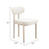 Aurea Dining Chair (Set of 4) Light Gray