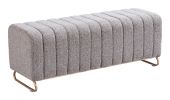 Pender Bench Stone Gray