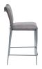 Freesia Counter Stool (Set of 2) Charcoal Gray