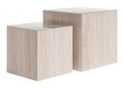 Cambro Coffee Table Set (2-Piece) Stone Beige