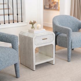 Yume Side Table Oak White