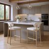 Aurea Barstool (Set of 2) Light Gray
