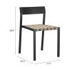 Draco Dining Chair (Set of 2) Black